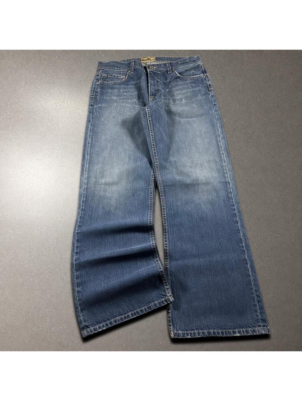 Vintage Y2K BKE Buckle Tyler Baggy Bootcut Jeans - Fits 32x29.5!
